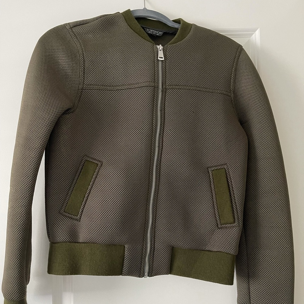 Olive top shop jacket🫒